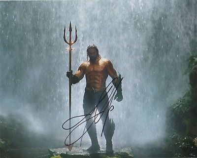 Jason Momoa Aquaman Autographed Signed 8x10 Photo COA #CB12