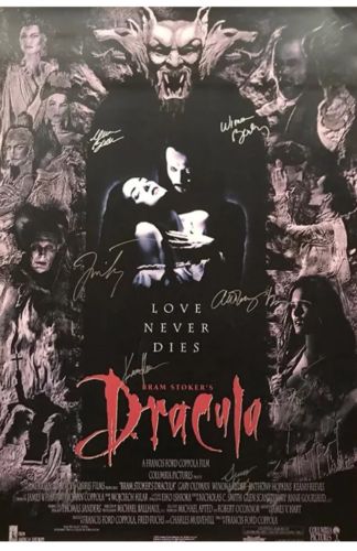 Bram Stoker’s Dracula Cast Signed By 8 Poster