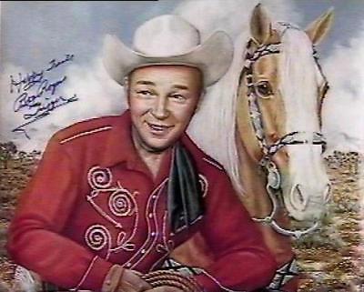 ROY ROGERS Western Movies & TV SIGNED Autographed Litho / Poster