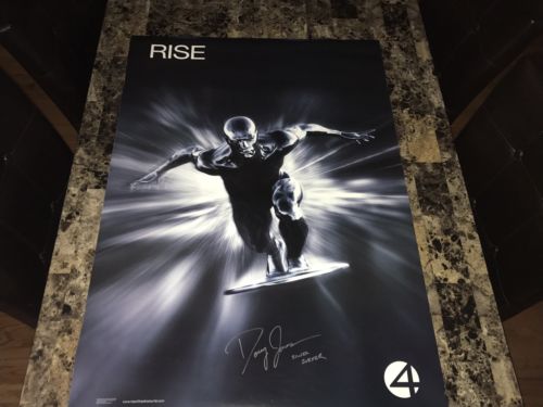 Silver Surfer Rare Doug Jones Signed Original 1-Sheet Promo Movie Poster Marvel