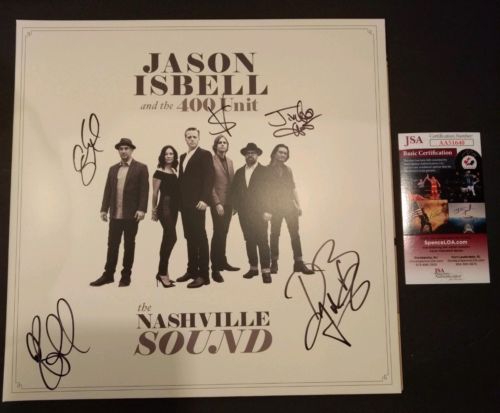 JASON ISBELL and the 400 UNIT SIGNED JSA Nashville SOund LP vinyl record