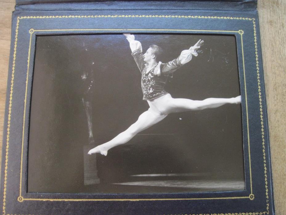 Ballet Picture, Dancer??, Great Action Shot, B&W Photo, approx. 8 1/2