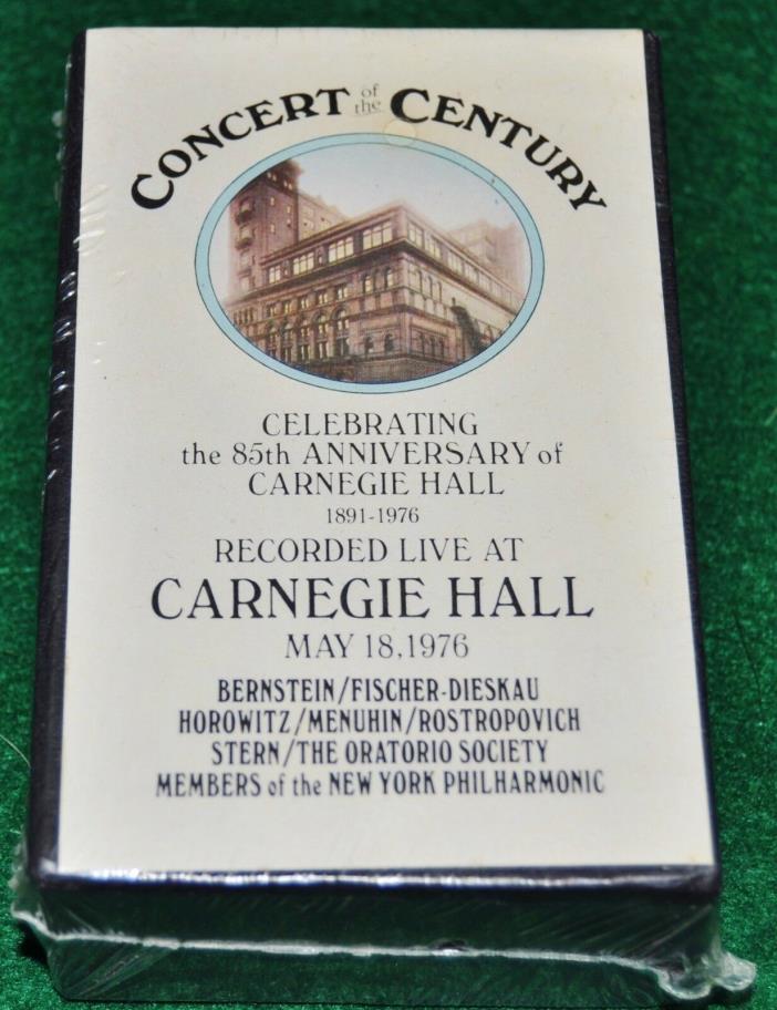 Concert of the Century, Carnegie Hall Cassette Boxed Set - 1976,  New Sealed