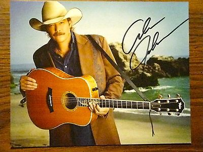 ALAN JACKSON AUTOGRAPHED 8X10 PHOTO COUNTRY MUSIC STAR SIGNED PHOTO