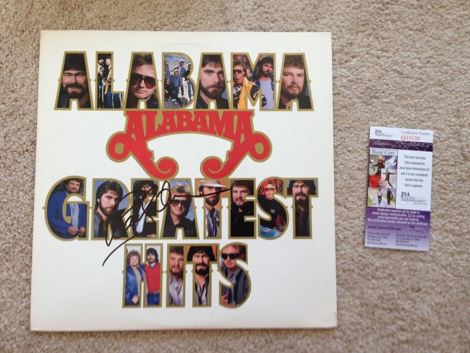 RANDY OWEN AUTOGRAPHED SIGNED ALABAMA Signed Album Cover JSA