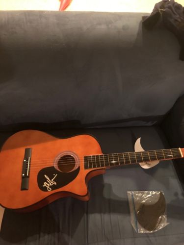 Josh Gracin Signed Autograph Acoustic Guitar Country Singer Coa