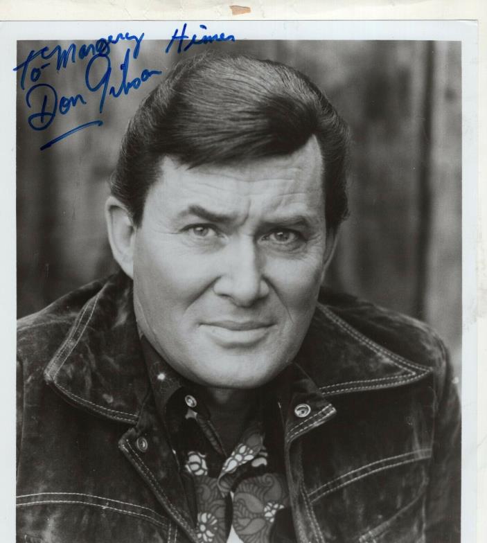 Don Gibson 8 x 10 Autographed Photograph