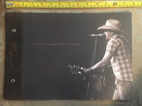JASON ALDEAN Vote Now 20+ Page Booklet  2013 FOR YOUR CMA CONSIDERATION Promo