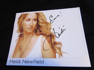 HEIDI NEWFIELD PHOTO AUTOGRAPH COUNTRY STAR 8