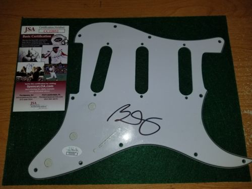 Brad Paisley Signed Strat Guitar Pickguard JSA COA Autograph
