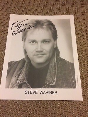 Vintage Steve Wariner Signed 8x10 Rare Country Autograph