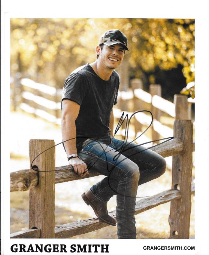 Granger Smith Signed Autograph 8x10 yee yee 3