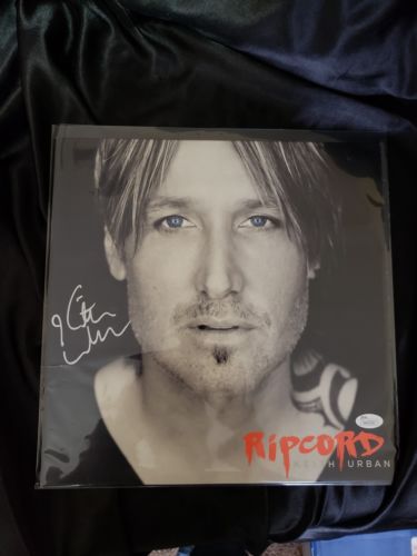 KEITH URBAN ROPCORD AUTOGRAPHED VINYL ALBUM JSA CERTIFIED AUTO SIGNED