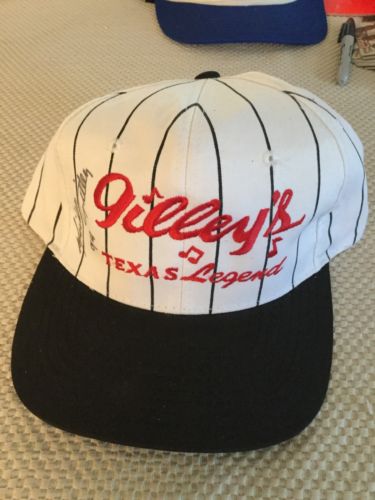 Mickey Gilley SIGNED Texas Legend Autographed Authentic Nissin Hat Gilley’s