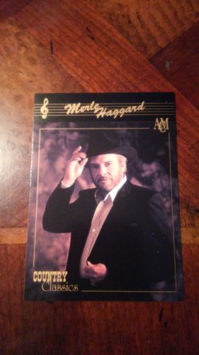 MERLE HAGGARD 1992 COUNTRY CLASSICS #70 FREE SHIPPING