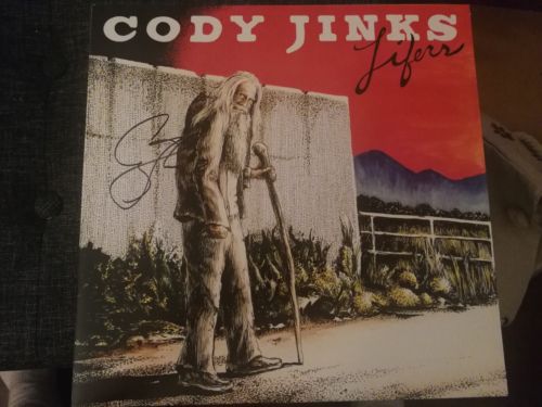 Cody Jinks Autographed Signed Lifers Vinyl