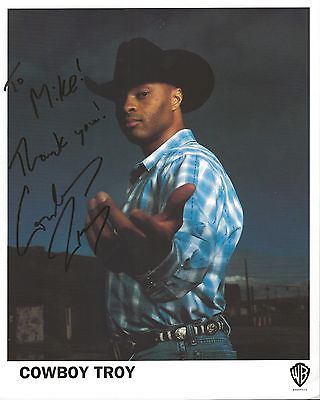 Cowboy Troy Signed 8x10 Photo