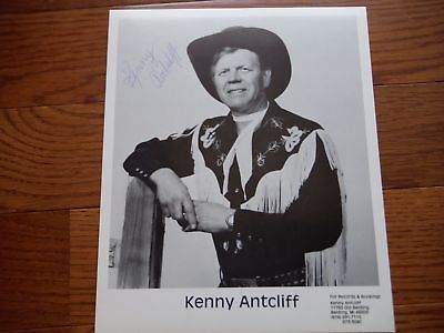 Kenny Antcliff Autographed 8x10 Photo Hand Signed Country PERSONALIZED