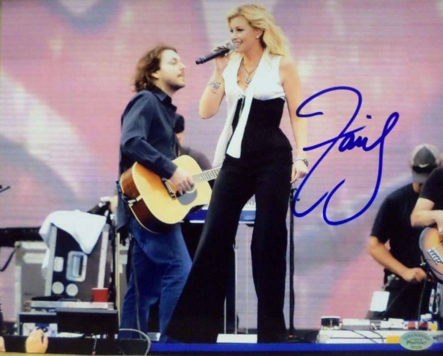 COUNTRY MUSIC SINGER FAITH HILL SIGNED AUTOGRAPHED 8X10 PHOTO WITH COA!!!