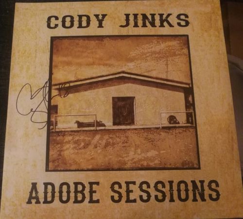 Cody Jinks Adobe Sessions Autographed Signed Vinyl