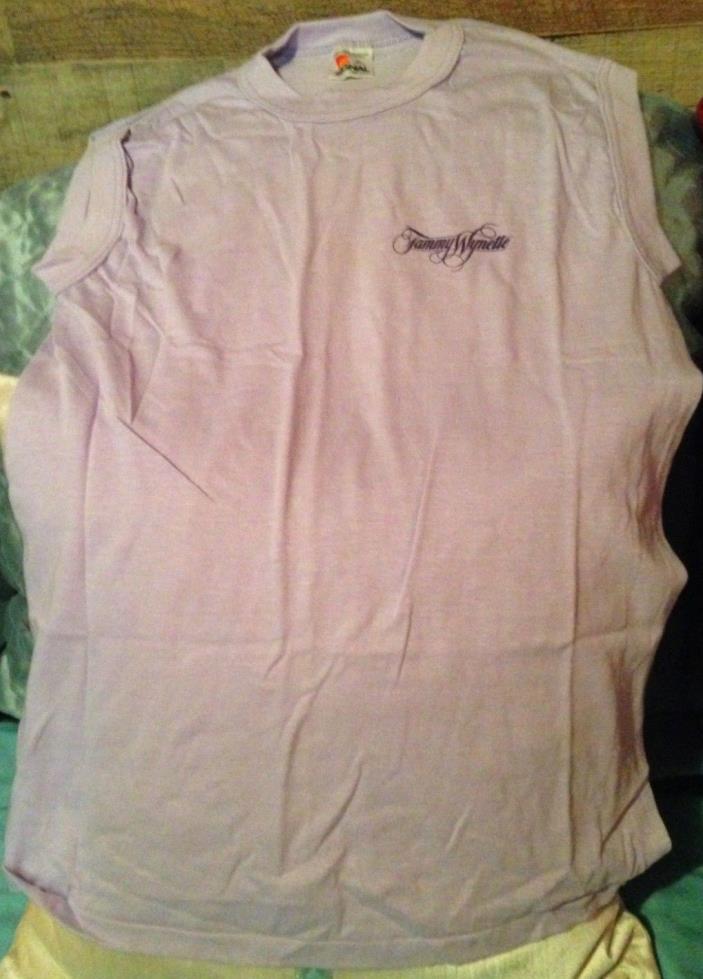 TAMMY WYNETTE 70'S LAVENDER TEE IN PLASTIC RARE AUTHENTIC OWNER SONNY CURTIS NOS