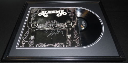 Alabama Group Signed Framed 1981 Feels So Right Record Album Display C