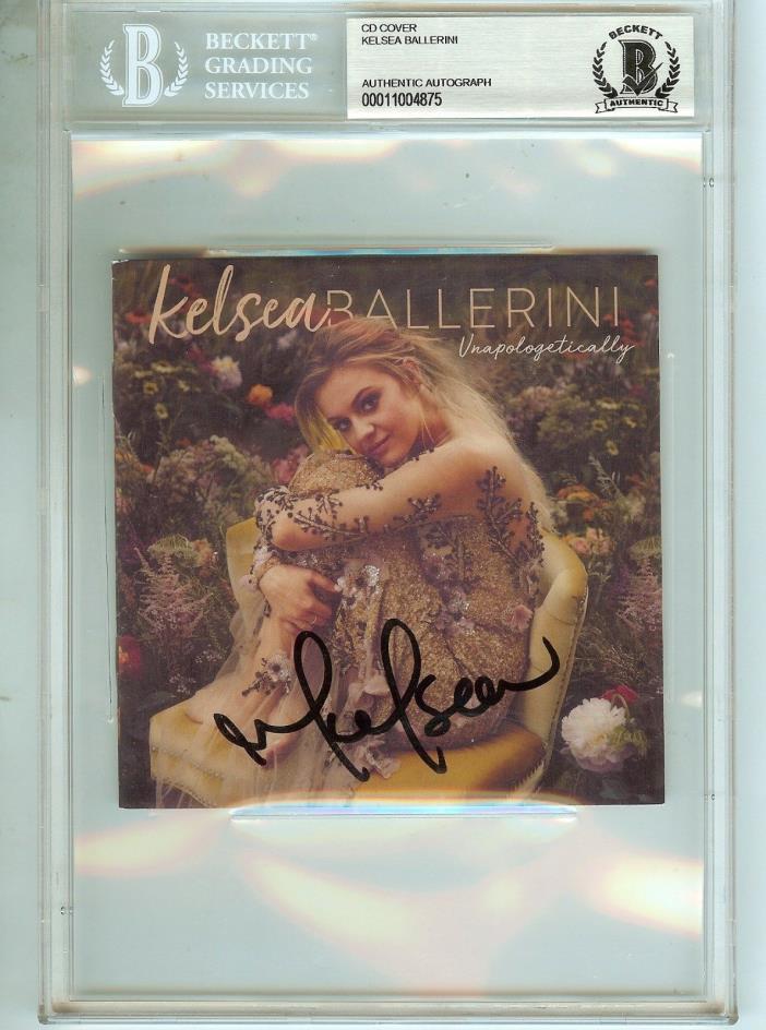Kelsea Ballerini Signed CD Booklet Autograph BECKETT Authenticated BAS