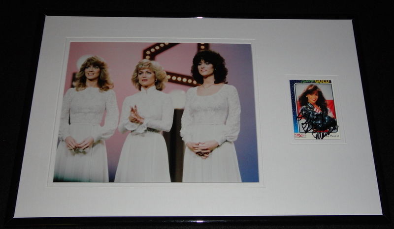 Louise Mandrell Signed Framed 11x17 Photo Display w/ Sisters