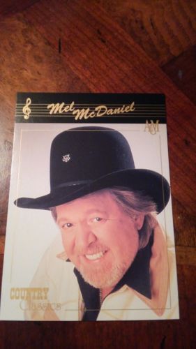 MEL MCDANIEL 1992 COUNTRY CLASSICS #69 FREE SHIPPING
