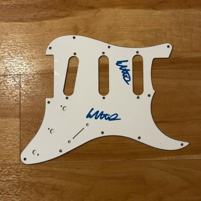 Signed Colter Wall Stratocaster Pick Guard w/ Exact Proof (Country Autograph)