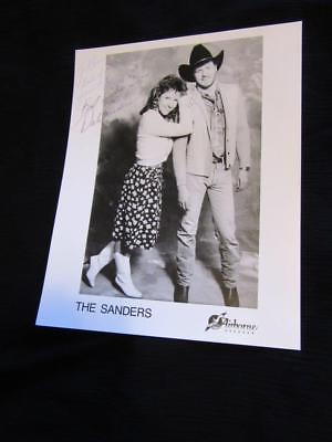 Dale & Vicki Sanders PHOTO AUTOGRAPH COUNTRY STAR 8
