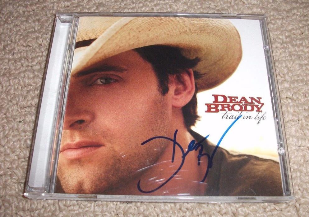 DEAN BRODY - SIGNED TRAIL IN LIFE CD *AUTOGRAPHED* COUNTRY MUSIC STAR