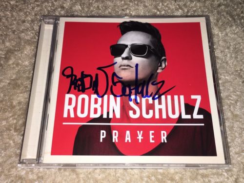 ROBIN SCHULZ - SIGNED PRAYER CD! AUTOGRAPHED! DEEP HOUSE EDM - DEBUT ALBUM! DJ