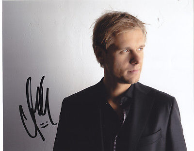 ARMIN VAN BUUREN SIGNED AUTOGRAPH EDM TRANCE MUSIC ASOT 8X10 PHOTO EXACT PROOF 2