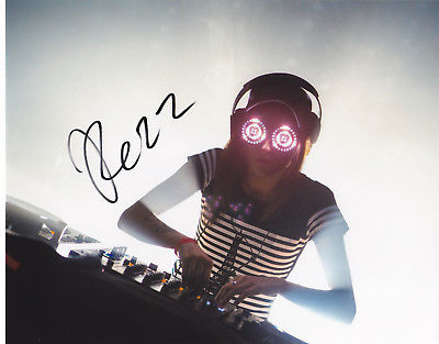DJ REZZ SIGNED AUTOGRAPHED EDM 8X10 PHOTO