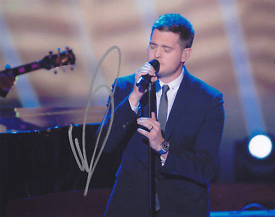 MICHAEL BUBLE SIGNED AUTOGRAPHED JAZZ MUSIC 8X10 PHOTO  PROOF #2