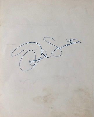 Frank Sinatra In-Person Signed Ballpoint Large Vintage Signature Album Page JSA