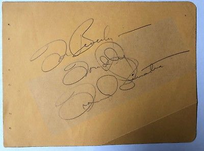 Frank Sinatra In-Person Signed Inscribed Signature FONDLY vintage album page JSA