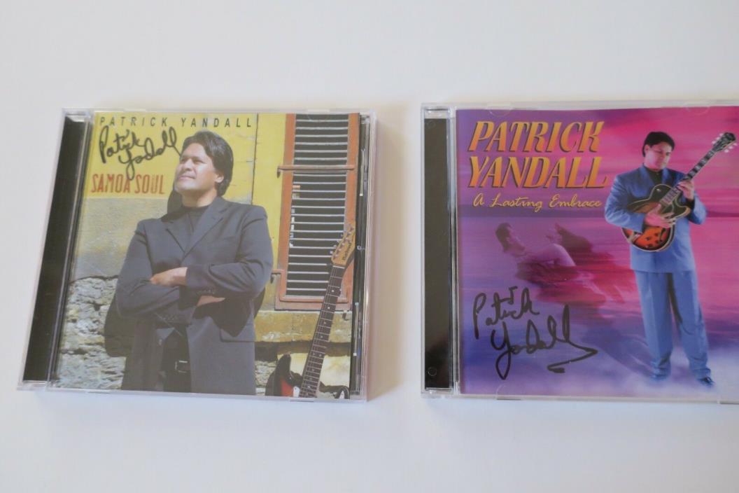 Two Patrick Yandall  Autograph CD  Plus Great Jazz Music