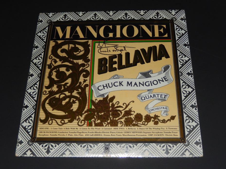 Chuck Mangione Autographed Album