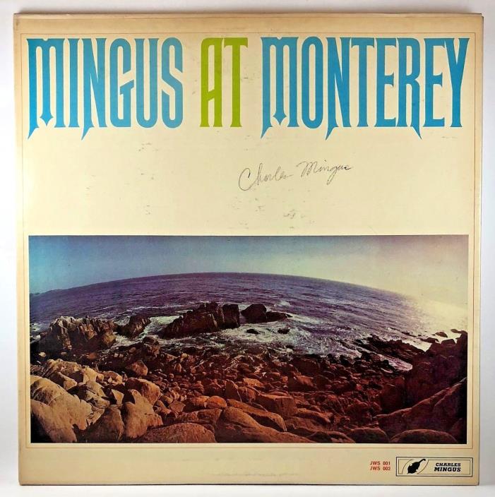 Mingus at Monterey SIGNED & NUMBERED Private Pressing JWS 001/002 2LP Charlie