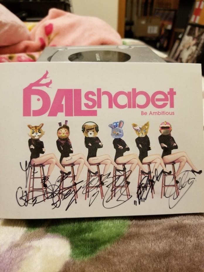 Dal Shabet Be Ambitious Autographed