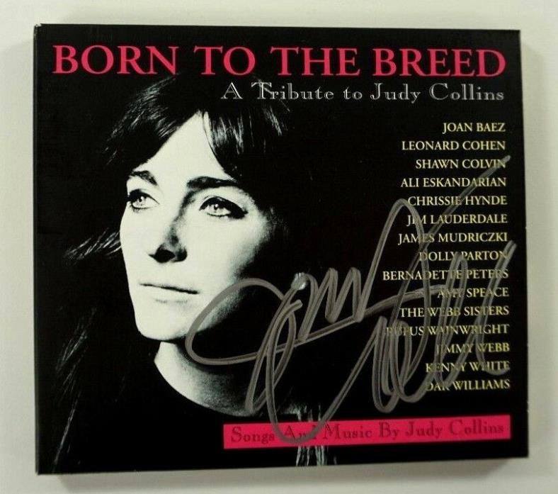 Born To The Breed: A Tribute To Judy Collins Judy Collins CD. SIGNED by Collins