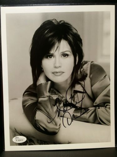 Marie Osmond signed b/w 8x10 JSA