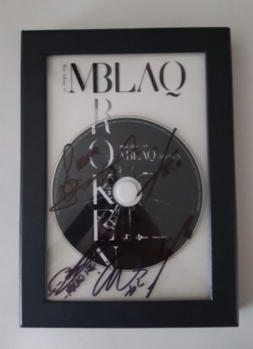 MBLAQ autographed 