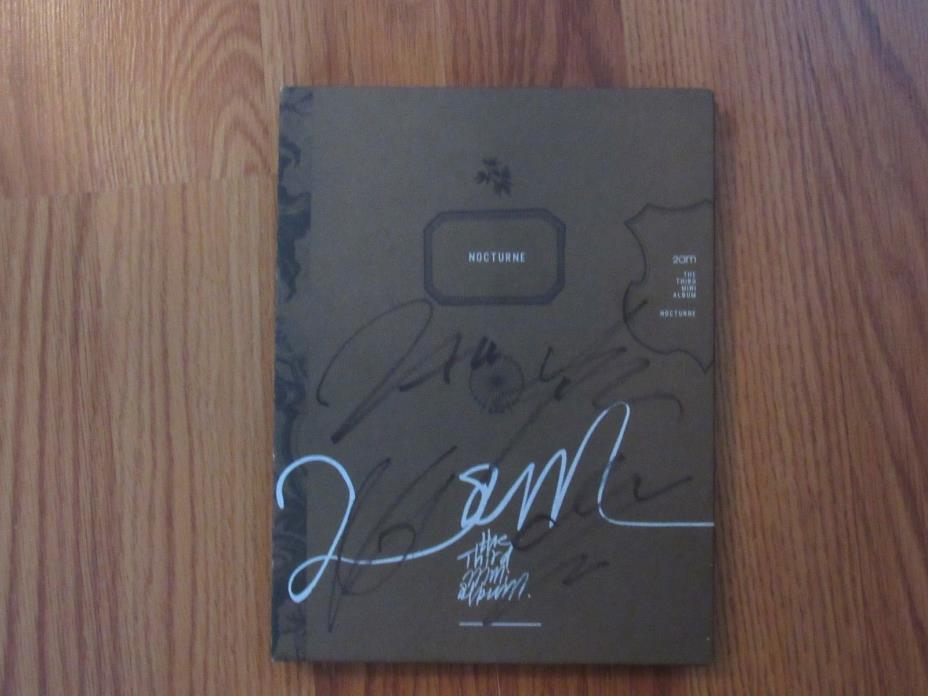 2AM SIGNED/AUTOGRAPHED ALBUM