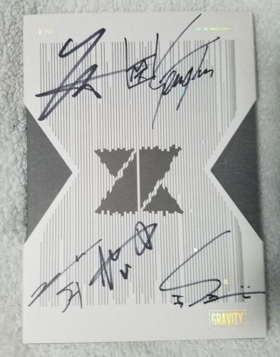 Autographed KNK Gravity album