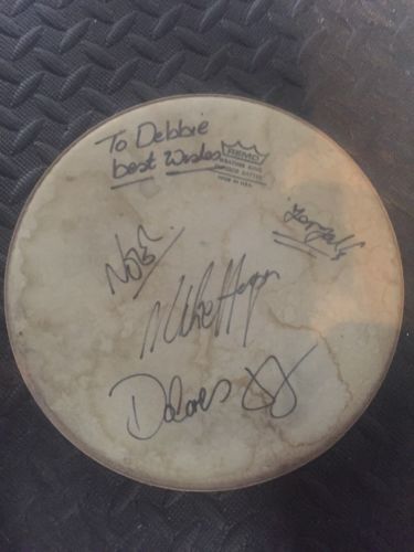 Signed Drumhead Cranberries Delores