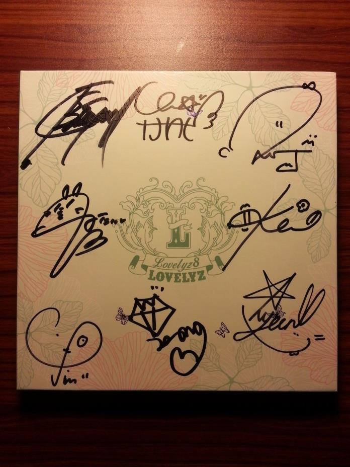 Lovelyz Lovelyz8 MWave All Member Signed Album