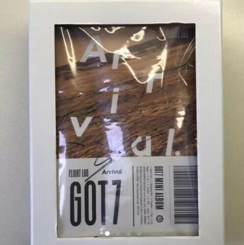 GOT7 [FLIGHT LOG] Album Autograph BAMBAM Signed Promo